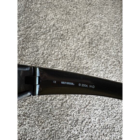 Vintage Harley-Davidson Wraparound Sunglasses Black Smoke Lenses 2004 H-D main image 9